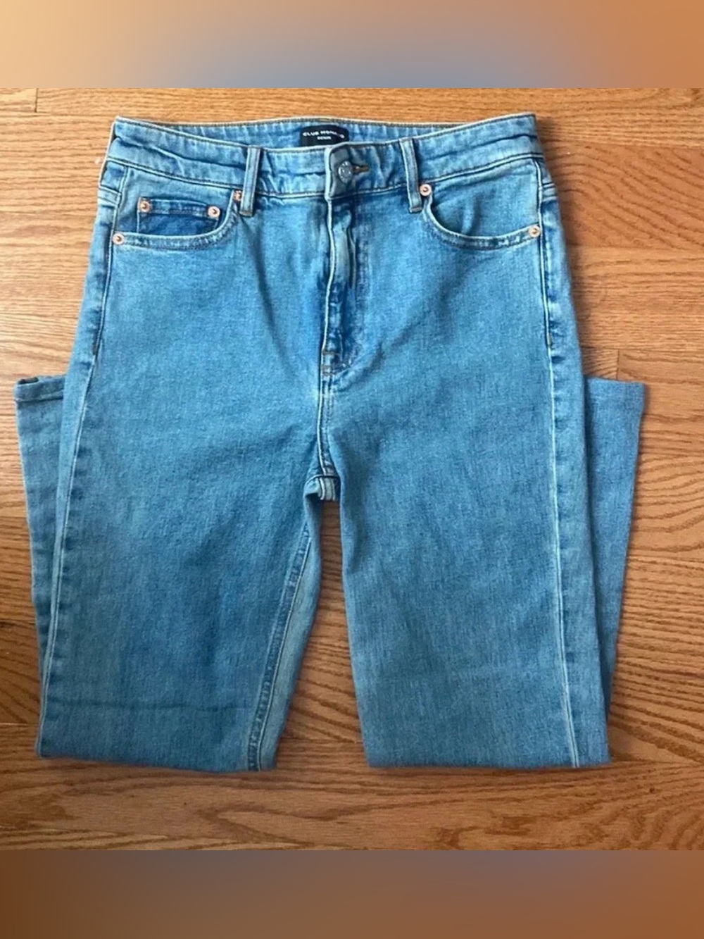 Club Monaco The Kick Crop Denim Jeans Size 26